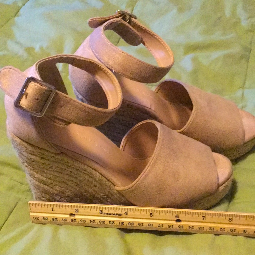 Brand new Wild Diva Lounge wedge espadrilles.
